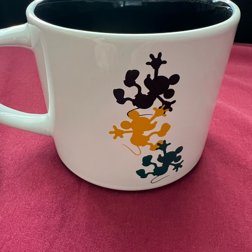Disney White and Black Mug with Mickey Mouse Design - Picture 2 of 5